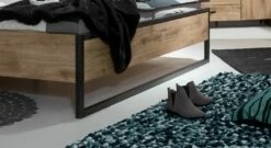 Bett "Mancos" -Bettbezüge Verkäufe 2024 bett mancos schwarz metall kufen