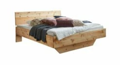 Bett "Marmolata" -Bettbezüge Verkäufe 2024 bett marmolata zirbenholz stuetzfuesse robust