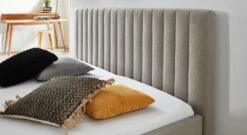 Bett "Medana" -Bettbezüge Verkäufe 2024 bett medana kopfteil aussergewoehnliches design