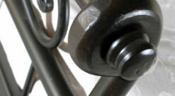 Bett "Merlo" -Bettbezüge Verkäufe 2024 bett merlo handgeschmiedet verspielt design gr