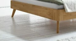 Bett "Minoa" -Bettbezüge Verkäufe 2024 bett minoa schlank ausgestellt bettbeine