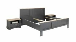 Bett Mit Nachttischen "Doriga" -Bettbezüge Verkäufe 2024 bett mit nachttischen doriga bettgestell schraubverbindungen stabil