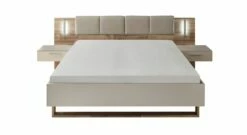 Bett Mit Nachttischen "Gino" -Bettbezüge Verkäufe 2024 bett mit nachttischen in schwebeoptik gino