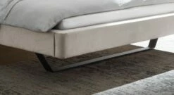 Bett "Nantra" -Bettbezüge Verkäufe 2024 bett nantra stahlkufen anthrazit