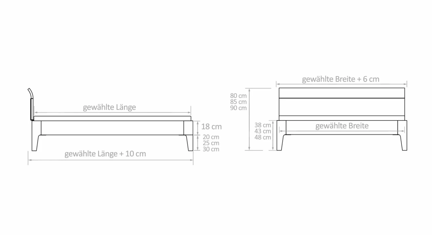 Bett "Narva" 6 Bett "Narva" – Bild 4