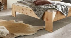 Bett "Nudo" -Bettbezüge Verkäufe 2024 bett nudo fussbereich massiv