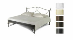 Bett "Odria" -Bettbezüge Verkäufe 2024 bett odria handgeschmiedetes metall gr