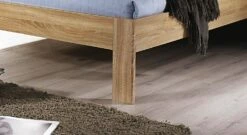 Bett "Oliana" -Bettbezüge Verkäufe 2024 bett oliana fuesse geradlinig