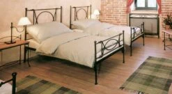 Bett "Ordino" -Bettbezüge Verkäufe 2024 bett ordino einzelbettgroesse eisen