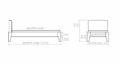 Komfort-Einzelbett "Pavora" -Bettbezüge Verkäufe 2024 bett pavora massgrafik