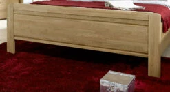 Bett "Quebo" -Bettbezüge Verkäufe 2024 bett quebo fussteil eiche massiv gr