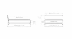 Bett "Rasma" -Bettbezüge Verkäufe 2024 bett rasma massgrafik