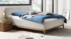 Bett "Rasma" -Bettbezüge Verkäufe 2024 bett rasma rahmenhoehe 48cm bezug beige