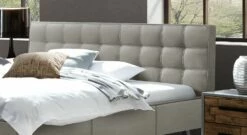 Bett "Remko" -Bettbezüge Verkäufe 2024 bett remko gesteppt kopfteil