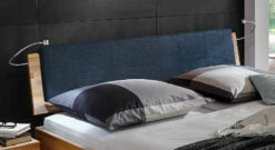 Bett "Rimini" -Bettbezüge Verkäufe 2024 bett rimini kopfteil kopfteilpolster nevada gr