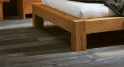 Bett "Rustico" -Bettbezüge Verkäufe 2024 bett rustico massive blockfuesse