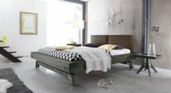 Bett "Salo" -Bettbezüge Verkäufe 2024 bett salo industrial schlafzimmereinrichtung style