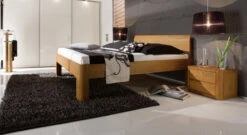 Bett "Santa Clara" 19 Bett "Santa Clara" -Bettbezüge Verkäufe 2024 bett santa clara eiche natur fusshoehe 30cm gr