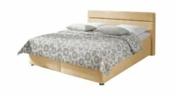 Bett "Severo" -Bettbezüge Verkäufe 2024 bett severo microvelours bezug beige