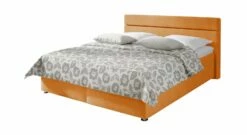 Bett "Severo" -Bettbezüge Verkäufe 2024 bett severo microvelours bezug orange