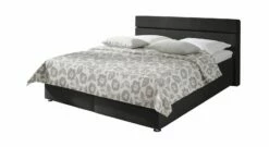 Bett "Severo" -Bettbezüge Verkäufe 2024 bett severo microvelours bezug schwarz