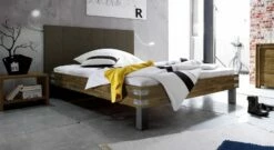 Bett "Talca" 19 Bett "Talca" -Bettbezüge Verkäufe 2024 bett talca akazie braun kopfteil braun