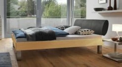 Bett "Trani" -Bettbezüge Verkäufe 2024 bett trani buche 20cm gross