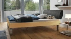 Bett "Trani" -Bettbezüge Verkäufe 2024 bett trani buche 25cm gross