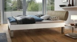 Bett "Trani" -Bettbezüge Verkäufe 2024 bett trani weiss 25cm gross