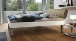 Bett "Trani" -Bettbezüge Verkäufe 2024 bett trani weiss 30cm gross