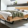 Bett "Tressa" -Bettbezüge Verkäufe 2024 bett tressa wildeichenholz robust