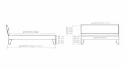 Bett "Treyve" 12 Bett "Treyve" -Bettbezüge Verkäufe 2024 bett treyve raijka massgrafik