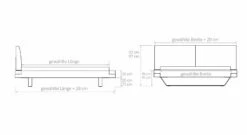 Bett "Valladion" -Bettbezüge Verkäufe 2024 bett valladion massgrafik