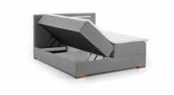 Bettkasten-Boxspringbett "Duman" -Bettbezüge Verkäufe 2024 bettkasten boxspringbett duman bettkaesten leicht oeffnen