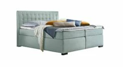 Bettkasten-Boxspringbett "Edessa" 23 Bettkasten-Boxspringbett "Edessa" -Bettbezüge Verkäufe 2024 bettkasten boxspringbett edessa eisblau stoffbezug