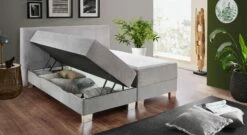 Bettkasten-Boxspringbett "Kenan" -Bettbezüge Verkäufe 2024 bettkasten boxspringbett kenan praktisch