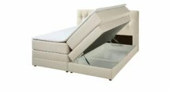 Bettkasten-Boxspringbett "Luciano" -Bettbezüge Verkäufe 2024 bettkasten boxspringbett luciano stauraum versteckt