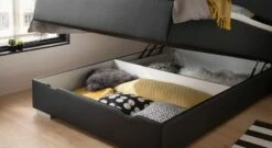 Bettkasten-Boxspringbett "Merwin" -Bettbezüge Verkäufe 2024 bettkasten boxspringbett merwin bettkasten geraeumig