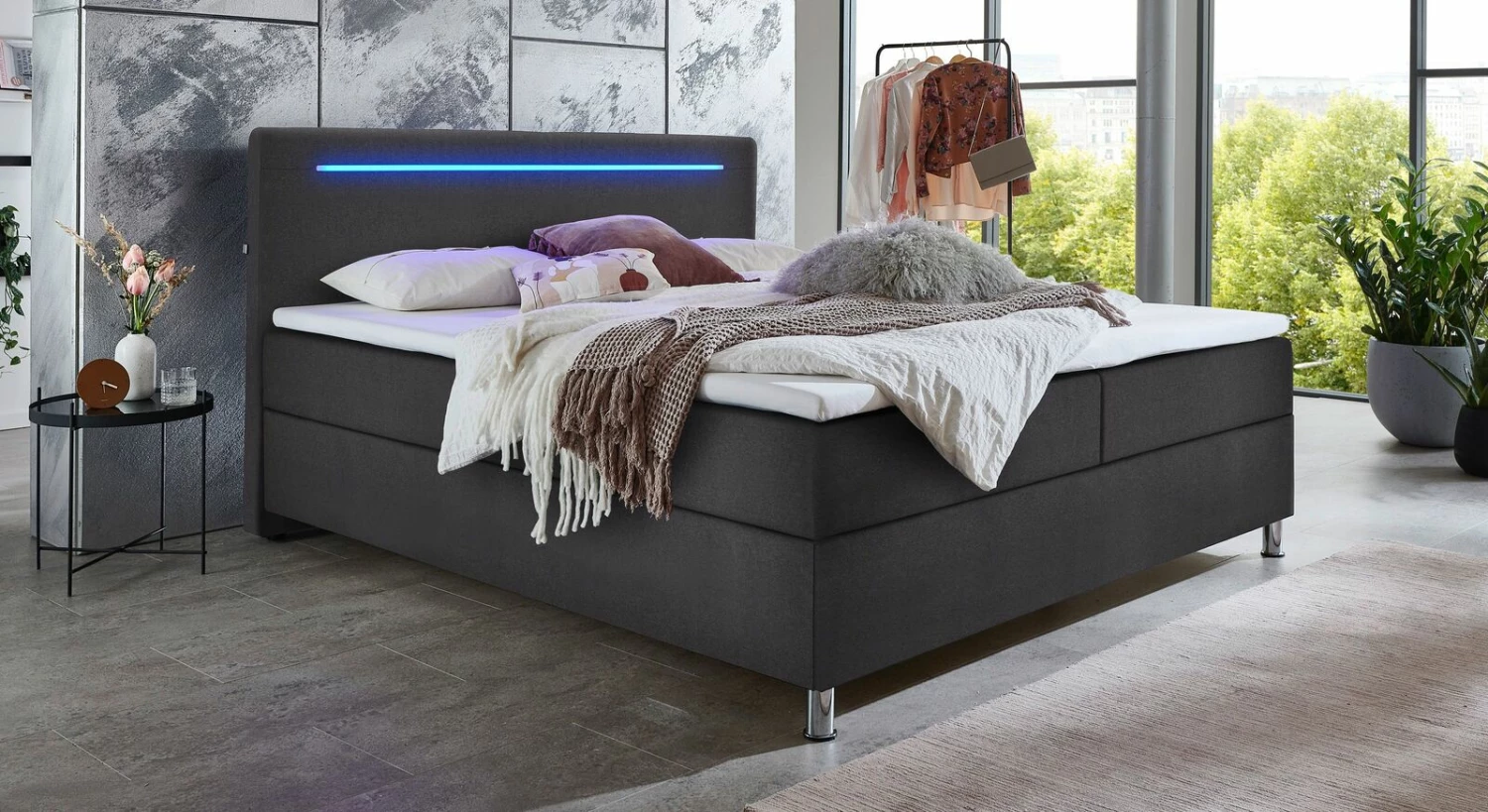 Bettkasten-Boxspringbett "Oritel" Express 3 Bettkasten-Boxspringbett "Oritel" Express