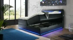 Bettkasten-Boxspringbett "Xaya" Express -Bettbezüge Verkäufe 2024 bettkasten boxspringbett xaya zwei getrennte bettkaesten