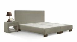Boxspring-Base "Polar" -Bettbezüge Verkäufe 2024 boxspring base polar fuesse wenge holz