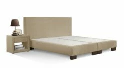 Boxspring-Base "Polar" -Bettbezüge Verkäufe 2024 boxspring base polar natur wenge fuesse