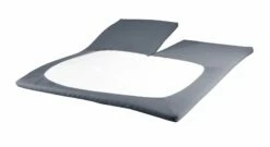 Boxspring-Spannbetttuch Für Split-Topper (Kopfteileinschnitt) -Bettbezüge Verkäufe 2024 boxspring spannbetttuch split topper rundum gummi