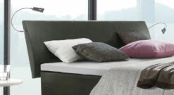 Bestseller -Bettbezüge Verkäufe 2024 boxspringbett agia luxus kunstleder kopfteil gr