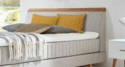 Boxspringbett "Akela" 15 Boxspringbett "Akela" -Bettbezüge Verkäufe 2024 boxspringbett akela bezug webstoff verschiedene farben