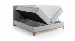 Bettkasten-Boxspringbett "Alamea" Express -Bettbezüge Verkäufe 2024 boxspringbett alamea express stauraum integriert