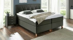 Boxspringbett "Allentown" -Bettbezüge Verkäufe 2024 boxspringbett allentown stoff 66cm komforthoehe