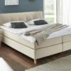 Boxspringbett "Allentown" -Bettbezüge Verkäufe 2024 boxspringbett allentown stoff creme 53cm