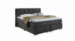 Boxspringbett "Bryce" -Bettbezüge Verkäufe 2024 boxspringbett bryce dunkelgrau bezug