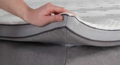 Boxspringbett "Bryce" -Bettbezüge Verkäufe 2024 boxspringbett bryce topper befestigt